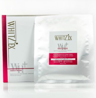 WHITZ’EX SHEET MASK / HÜALÜRONHAPPE JA PEPTIIDIDEGA MASK 5 X 80 G